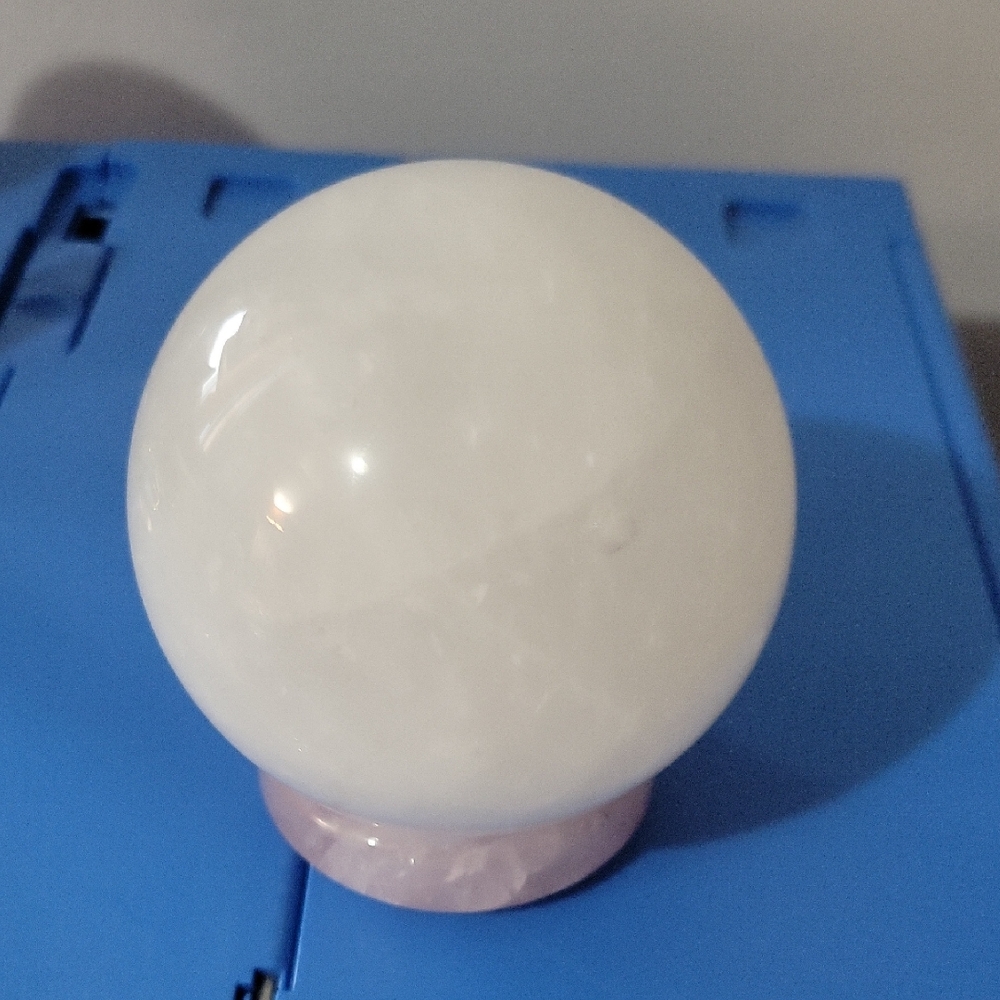 Milky Quartz Crystal Sphere